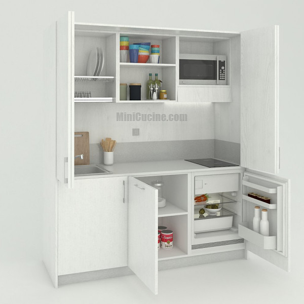 Monoblocco cucina da cm. 154 - aperto